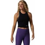 Mountain Stretch Tanklette Kadın Atlet - Siyah