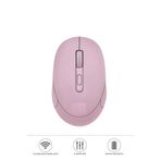 Mouse Bluetooth + Usb Çift Modlu Şarjli Sessiz Kablosuz Fare TM17 Pembe