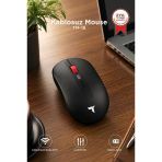 Mouse Çift Modlu Sessiz Kablosuz Fare TM18 Siyah