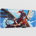 mousepad bastir Amber Genshin Impact Anime Oyuncu V3 - 90X40 Xxl Gaming Mouse Pad Fare Altlığı