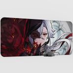 mousepad bastir Arlecchino Genshin Impact Anime Oyuncu V1 - 90X40 Xxl Gaming Mouse Pad Fare Altlığı