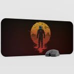 mousepad bastir Astronot Kaymaz Kauçuk Mousepad V4 - 70X30 Xl Gaming Mouse Pad Fare Altlığı