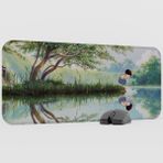mousepad bastir Ateşböceklerinin Mezarı Grave Of The Fireflies Anime Mousepad V1 - 70X30 Xl Gaming Mouse Pad Fare Altlığı