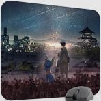 mousepad bastir Ateşböceklerinin Mezarı Grave Of The Fireflies Anime Mousepad V4 - 48X40 Xl Gaming Mouse Pad Fare Altlığı