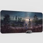 mousepad bastir Ateşböceklerinin Mezarı Grave Of The Fireflies Anime Mousepad V4 - 90X40 Xxl Gaming Mouse Pad Fare Altlığı