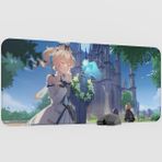 mousepad bastir Barbara Genshin Impact Anime Oyuncu V1 - 90X40 Xxl Gaming Mouse Pad Fare Altlığı
