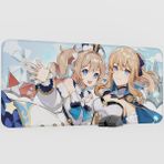 mousepad bastir Barbara Genshin Impact Anime Oyuncu V2 - 90X40 Xxl Gaming Mouse Pad Fare Altlığı