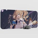 mousepad bastir Barbara Genshin Impact Anime Oyuncu V3 - 70X30 Xl Gaming Mouse Pad Fare Altlığı