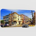 mousepad bastir California 2 Kaymaz Kauçuk Mousepad V1 - 70X30 Xl Gaming Mouse Pad Fare Altlığı