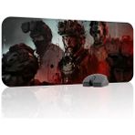 mousepad bastir Call Of Duty Kaymaz Dikişli Kauçuk Oyuncu Mousepad V3 - 70X30 Xl Gaming Mouse Pad Fare Altlığı