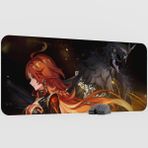 mousepad bastir Capitano Genshin Impact Anime Oyuncu V3 - 90X40 Xxl Gaming Mouse Pad Fare Altlığı