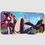 mousepad bastir Chasca Genshin Impact Anime Oyuncu V1 - 70X30 Xl Gaming Mouse Pad Fare Altlığı