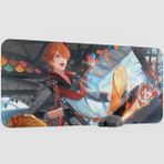 mousepad bastir Childe Genshin Impact Anime Oyuncu V2 - 90X40 Xxl Gaming Mouse Pad Fare Altlığı
