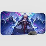 mousepad bastir Childe Genshin Impact Anime Oyuncu V5 - 70X30 Xl Gaming Mouse Pad Fare Altlığı