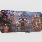 mousepad bastir Chiori Genshin Impact Anime Oyuncu V3 - 90X40 Xxl Gaming Mouse Pad Fare Altlığı