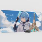 mousepad bastir Chongyun Genshin Impact Anime Oyuncu V3 - 90X40 Xxl Gaming Mouse Pad Fare Altlığı