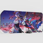 mousepad bastir Clorinde Genshin Impact Anime Oyuncu V4 - 90X40 Xxl Gaming Mouse Pad Fare Altlığı