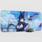 mousepad bastir Clorinde Genshin Impact Anime Oyuncu V5 - 70X30 Xl Gaming Mouse Pad Fare Altlığı