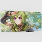 mousepad bastir Collei Genshin Impact Anime Oyuncu V1 - 70X30 Xl Gaming Mouse Pad Fare Altlığı