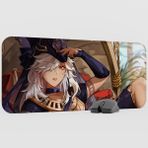 mousepad bastir Cyno Genshin Impact Anime Oyuncu V1 - 70X30 Xl Gaming Mouse Pad Fare Altlığı