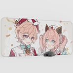 mousepad bastir Dahlia Genshin Impact Anime Oyuncu V1 - 90X40 Xxl Gaming Mouse Pad Fare Altlığı