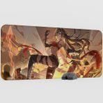 mousepad bastir Dehya Genshin Impact Anime Oyuncu V4 - 90X40 Xxl Gaming Mouse Pad Fare Altlığı
