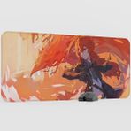 mousepad bastir Diluc Genshin Impact Anime Oyuncu V2 - 90X40 Xxl Gaming Mouse Pad Fare Altlığı