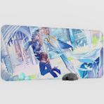 mousepad bastir Eula Genshin Impact Anime Oyuncu V5 - 90X40 Xxl Gaming Mouse Pad Fare Altlığı