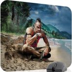 mousepad bastir Far Cry Kaymaz Dikişli Kauçuk Oyuncu Mousepad V3 - 48X40 Xl Gaming Mouse Pad Fare Altlığı
