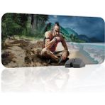 mousepad bastir Far Cry Kaymaz Dikişli Kauçuk Oyuncu Mousepad V3 - 70X30 Xl Gaming Mouse Pad Fare Altlığı