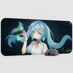 mousepad bastir Faruzan Genshin Impact Anime Oyuncu V4 - 70X30 Xl Gaming Mouse Pad Fare Altlığı