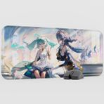 mousepad bastir Faruzan Genshin Impact Anime Oyuncu V5 - 70X30 Xl Gaming Mouse Pad Fare Altlığı