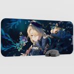 mousepad bastir Freminet Genshin Impact Anime Oyuncu V1 - 70X30 Xl Gaming Mouse Pad Fare Altlığı