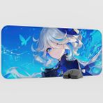 mousepad bastir Furina Genshin Impact Anime Oyuncu V4 - 70X30 Xl Gaming Mouse Pad Fare Altlığı
