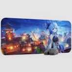 mousepad bastir Ganyu Genshin Impact Anime Oyuncu V2 - 70X30 Xl Gaming Mouse Pad Fare Altlığı