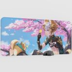 mousepad bastir Gorou Genshin Impact Anime Oyuncu V5 - 90X40 Xxl Gaming Mouse Pad Fare Altlığı