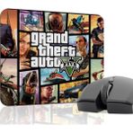 mousepad bastir Gta 5 Kaymaz Dikişli Kauçuk Oyuncu Mousepad V2 - 22X18 Gaming Mouse Pad Fare Altlığı
