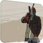 mousepad bastir Gta San Andreas Kaymaz Dikişli Kauçuk Oyuncu Mousepad V3 - 48X40 Xl Gaming Mouse Pad Fare Altlığı