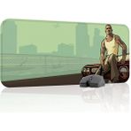 mousepad bastir Gta San Andreas Kaymaz Dikişli Kauçuk Oyuncu Mousepad V5 - 70X30 Xl Gaming Mouse Pad Fare Altlığı