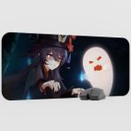 mousepad bastir Hu Tao Genshin Impact Anime Oyuncu V3 - 70X30 Xl Gaming Mouse Pad Fare Altlığı