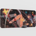 mousepad bastir Hu Tao Genshin Impact Anime Oyuncu V4 - 90X40 Xxl Gaming Mouse Pad Fare Altlığı