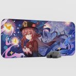 mousepad bastir Hu Tao Genshin Impact Anime Oyuncu V5 - 70X30 Xl Gaming Mouse Pad Fare Altlığı