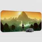 mousepad bastir Jean Genshin Impact Anime Oyuncu V5 - 70X30 Xl Gaming Mouse Pad Fare Altlığı