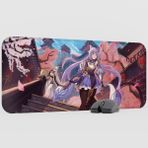mousepad bastir Keqing Genshin Impact Anime Oyuncu V1 - 70X30 Xl Gaming Mouse Pad Fare Altlığı