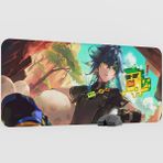 mousepad bastir Kinich Genshin Impact Anime Oyuncu V2 - 90X40 Xxl Gaming Mouse Pad Fare Altlığı