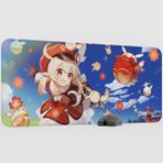 mousepad bastir Klee Genshin Impact Anime Oyuncu V1 - 90X40 Xxl Gaming Mouse Pad Fare Altlığı