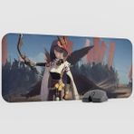 mousepad bastir Kujou Sara Genshin Impact Anime Oyuncu V2 - 70X30 Xl Gaming Mouse Pad Fare Altlığı