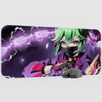 mousepad bastir Kuki Shinobu Genshin Impact Anime Oyuncu V3 - 70X30 Xl Gaming Mouse Pad Fare Altlığı