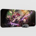 mousepad bastir Kuki Shinobu Genshin Impact Anime Oyuncu V5 - 70X30 Xl Gaming Mouse Pad Fare Altlığı