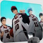 mousepad bastir Kuroko No Basket Anime Mousepad V4 - 48X40 Xl Gaming Mouse Pad Fare Altlığı